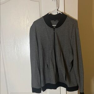 Alfani Gray and Black Men's Jacket